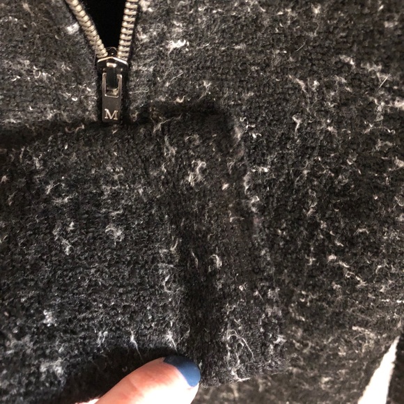 Maison Scotch zip-up sweater with chain detail - Picture 10 of 12
